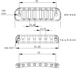 Chevalet et cordier Lockbridge                         