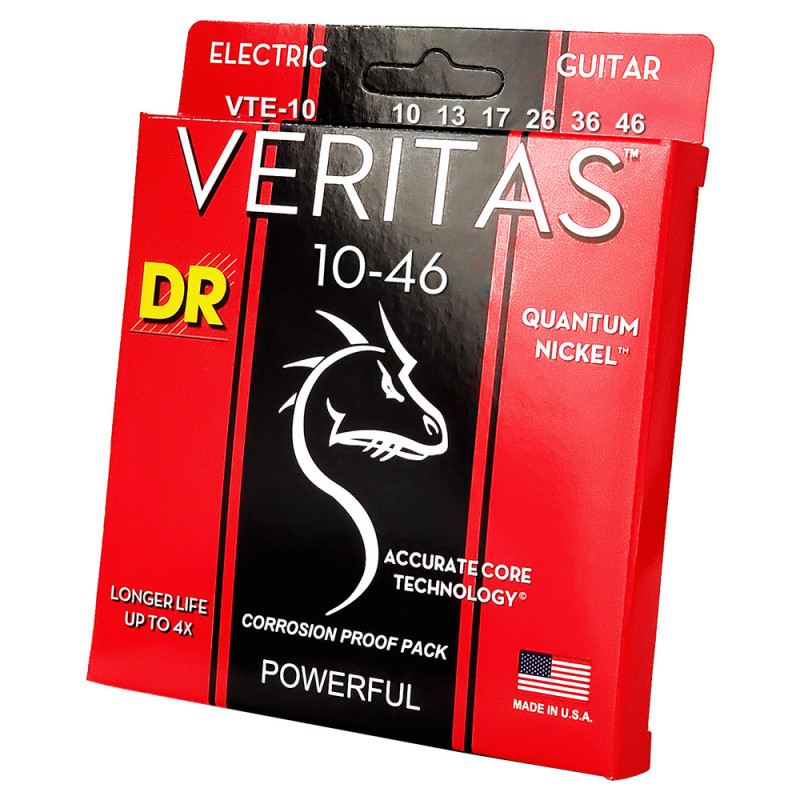 Electric guitar strings set   VERITAS - 10-46          