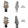 Locking guitar machine head left E-A or B-E            