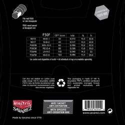 Electric guitar strings set Savarez FOCUS - 13-56      