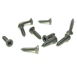 2.2 mm flat countersunk crosshead screw                